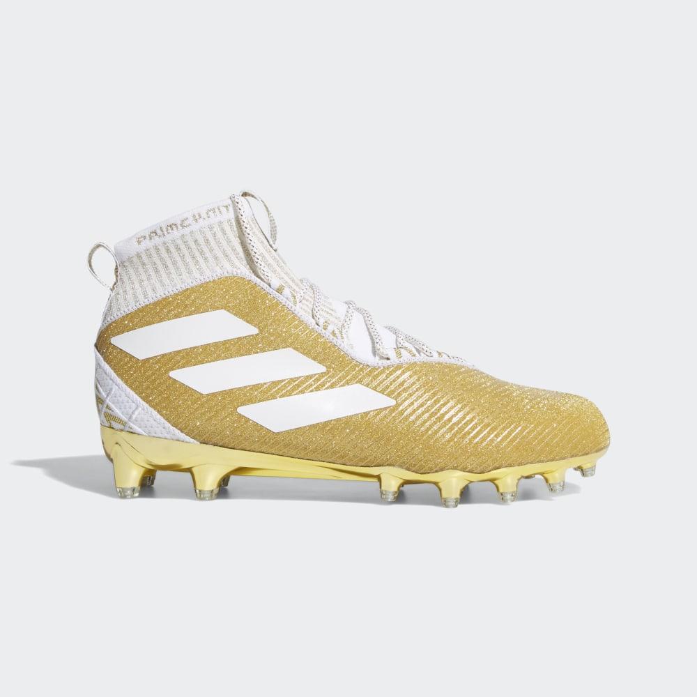 Adidas Men's Freak Ultra Football Boots Gold Metal/White Ireland F36678